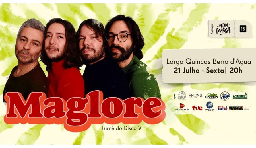 MAGLORE em SALVADOR - Turnê V | BahiaRock